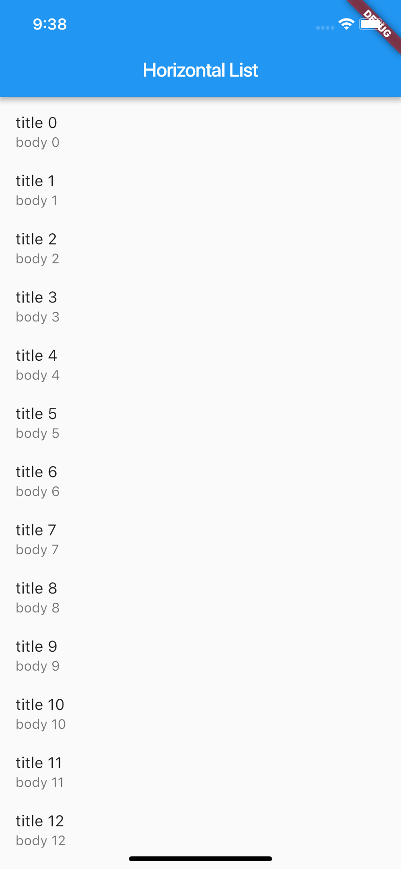 ListView在Flutter中是什么？配图